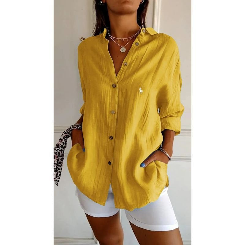 Ꮢalph Ꮮаᴜгеn - Klassische Bluse für Frauen