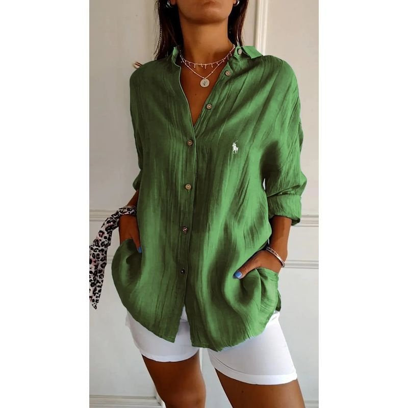 Ꮢalph Ꮮаᴜгеn - Klassische Bluse für Frauen