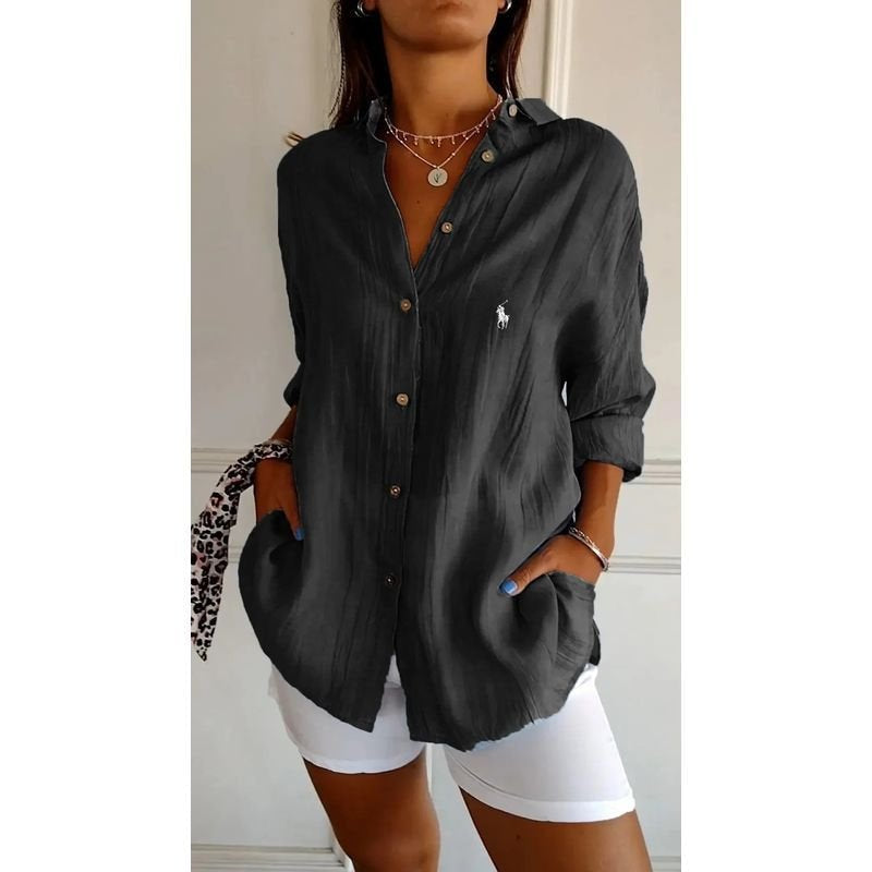 Ꮢalph Ꮮаᴜгеn - Klassische Bluse für Frauen