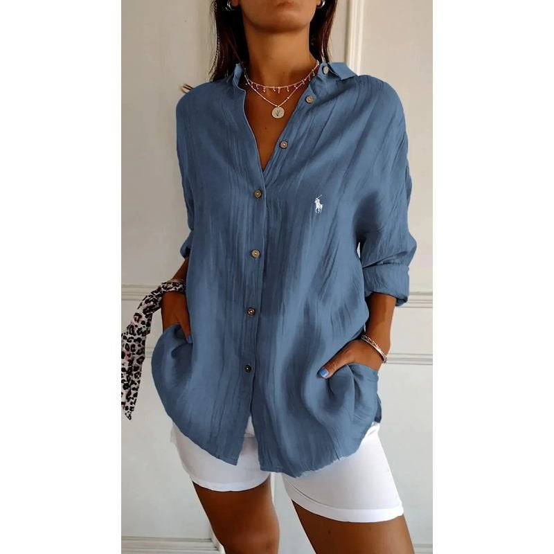 Ꮢalph Ꮮаᴜгеn - Klassische Bluse für Frauen