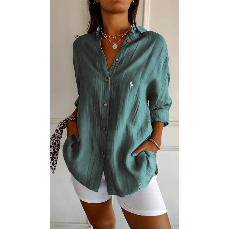 Ꮢalph Ꮮаᴜгеn - Klassische Bluse für Frauen