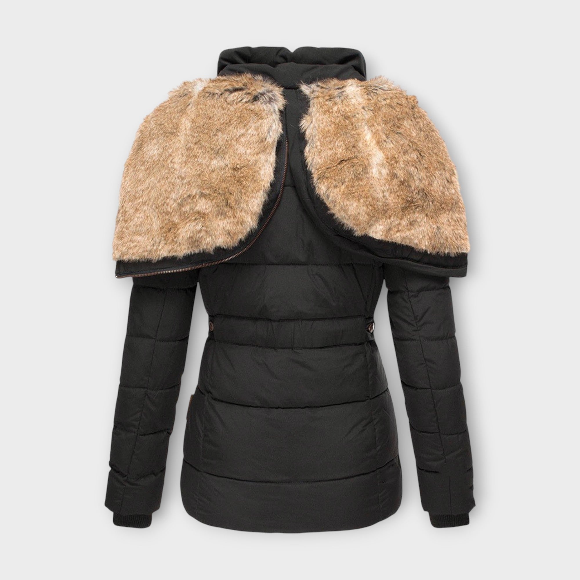 Emine - Gemütliche mit Fell gefütterte Jacke