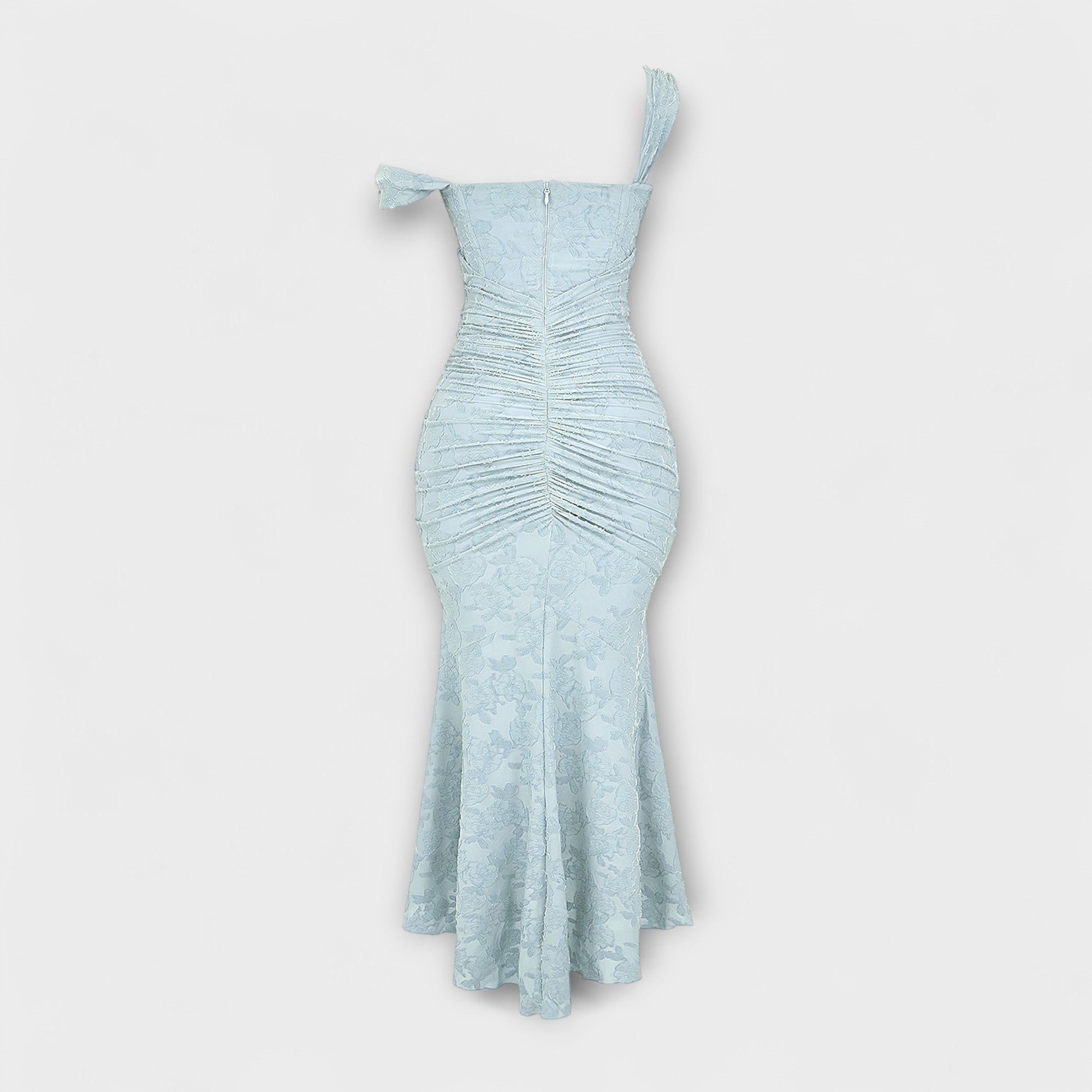 Renske - Langes Kleid mit elegantem und raffiniertem Korsett