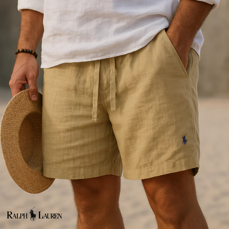 RALPH LAUREN - Leinen Shorts