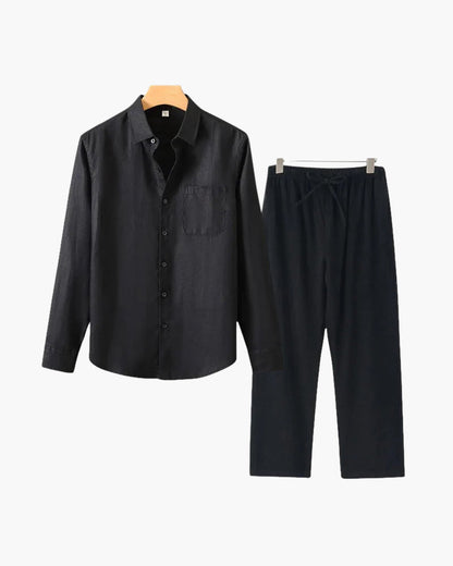 Altes Geld Leinen Kombi (Langarmshirt)