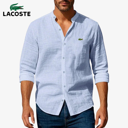 LACOSTE – Elegantes Hemd mit steifem Kragen