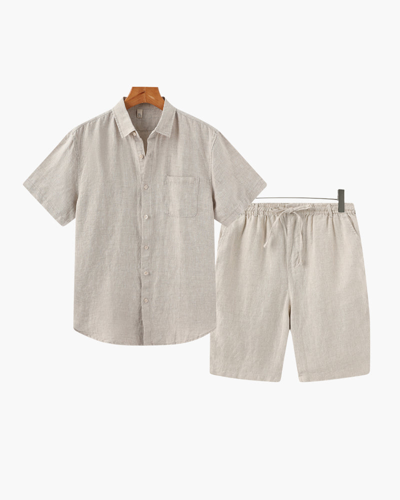 Altes Geld Leinen Kombi (Shorts)
