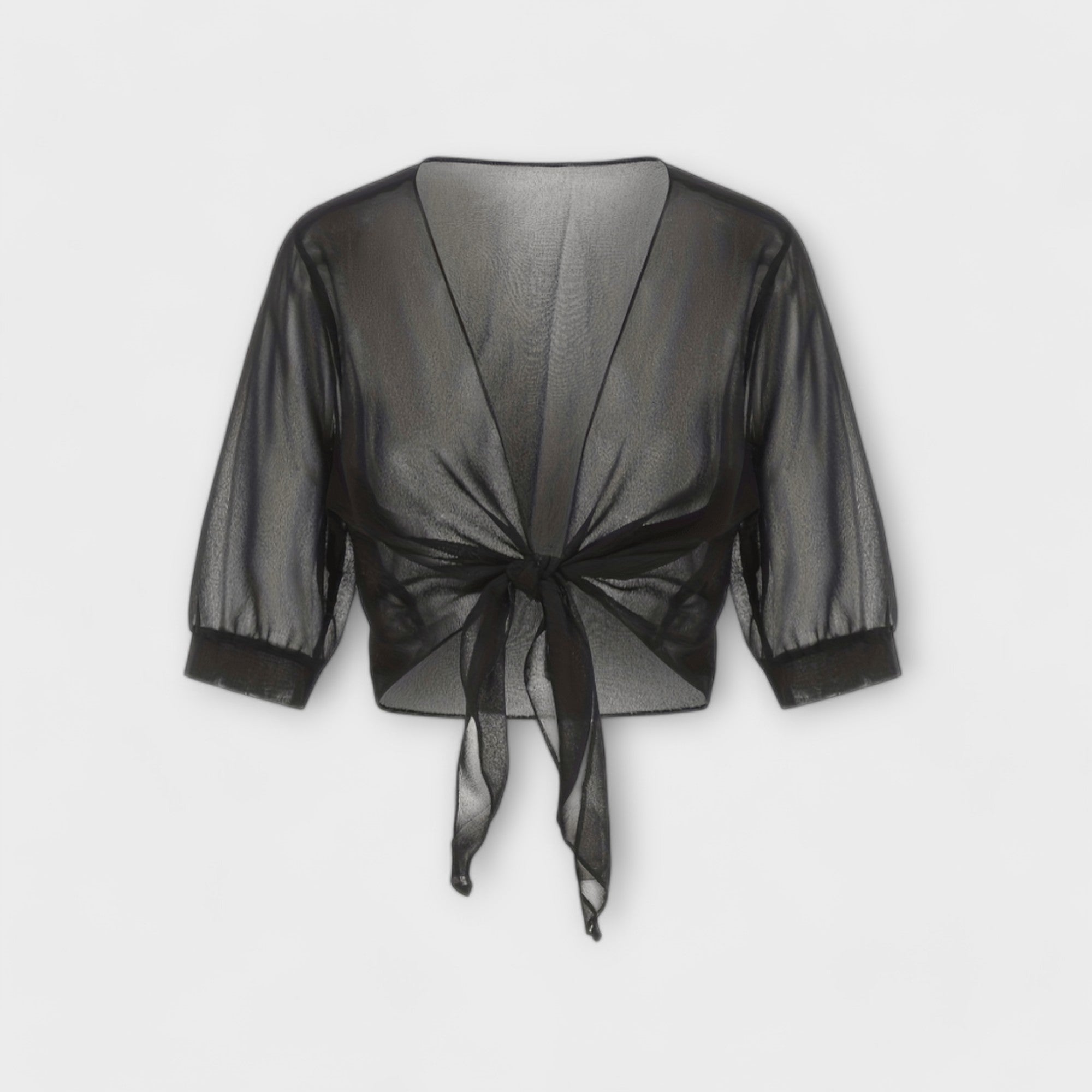 Olivia - Bluse mit offener Front