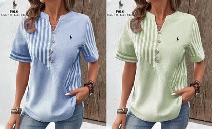 V-Ausschnitt Shirt für Frauen