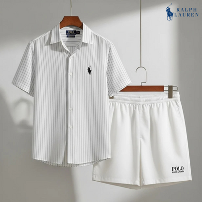 Ꮢalph Ꮮаᴜгеn Klassisches Sommer Set – Shirt & Shorts