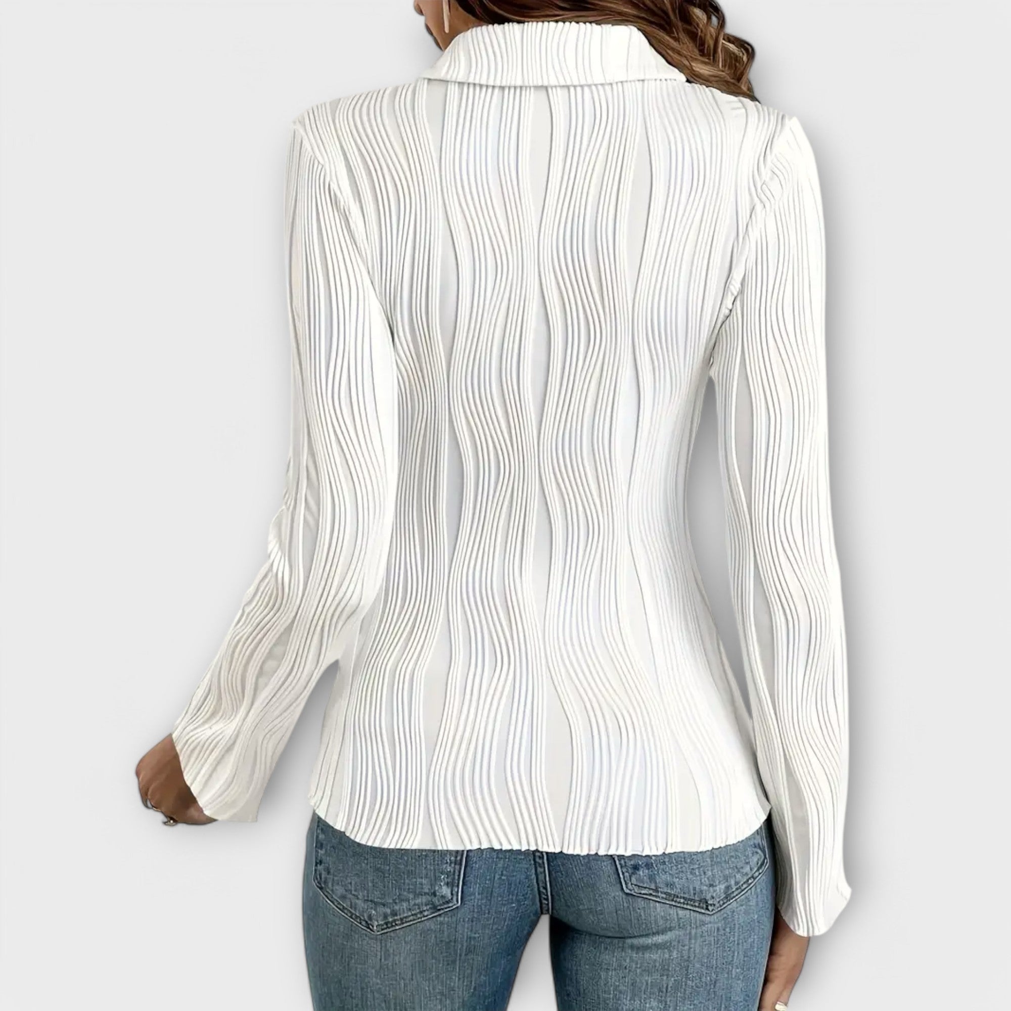 Natalie - Bluse mit langen Ärmeln