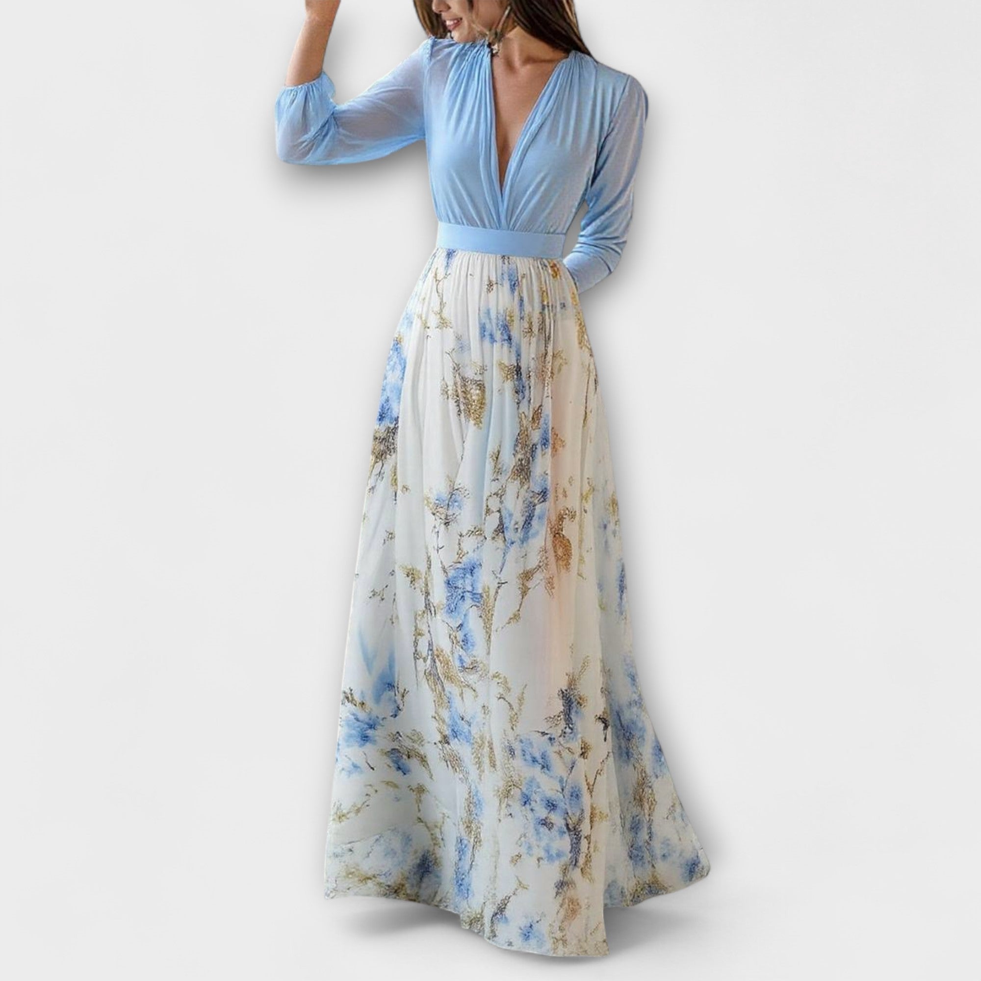 Harper - Florales Maxikleid