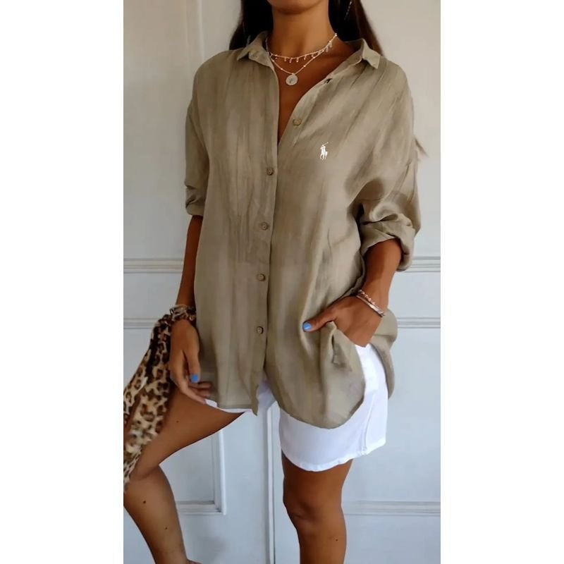 Ꮢalph Ꮮаᴜгеn - Klassische Bluse für Frauen