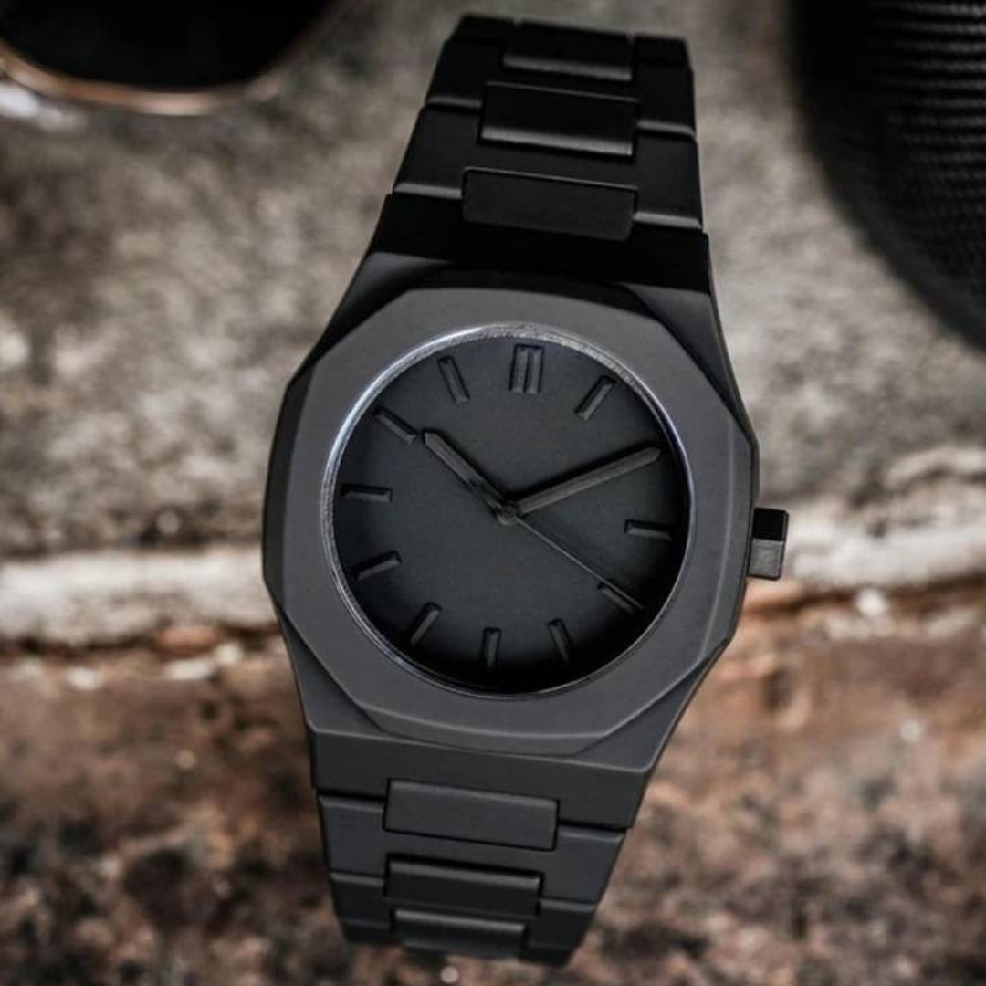 Minimalistische Uhr
