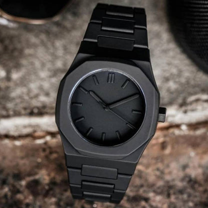 Minimalistische Uhr