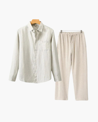 Altes Geld Leinen Kombi (Langarmshirt)