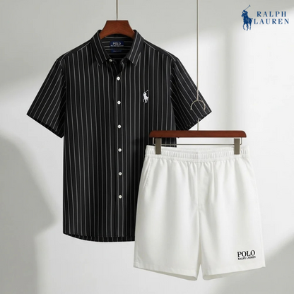 Ꮢalph Ꮮаᴜгеn Klassisches Sommer Set – Shirt & Shorts