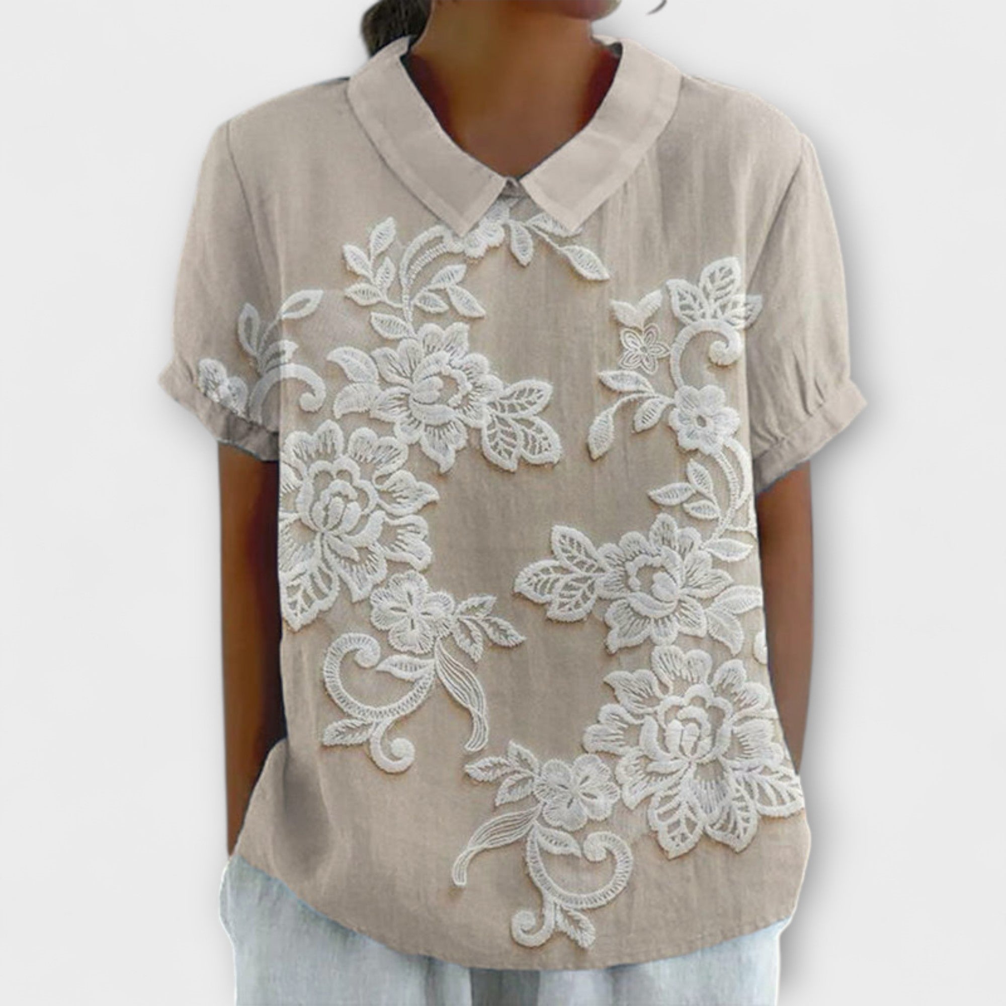 Emma - Shirt mit Vintage-Druck