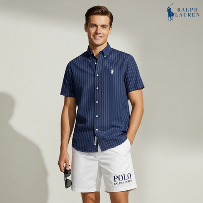 Ꮢalph Ꮮаᴜгеn Klassisches Sommer Set – Shirt & Shorts