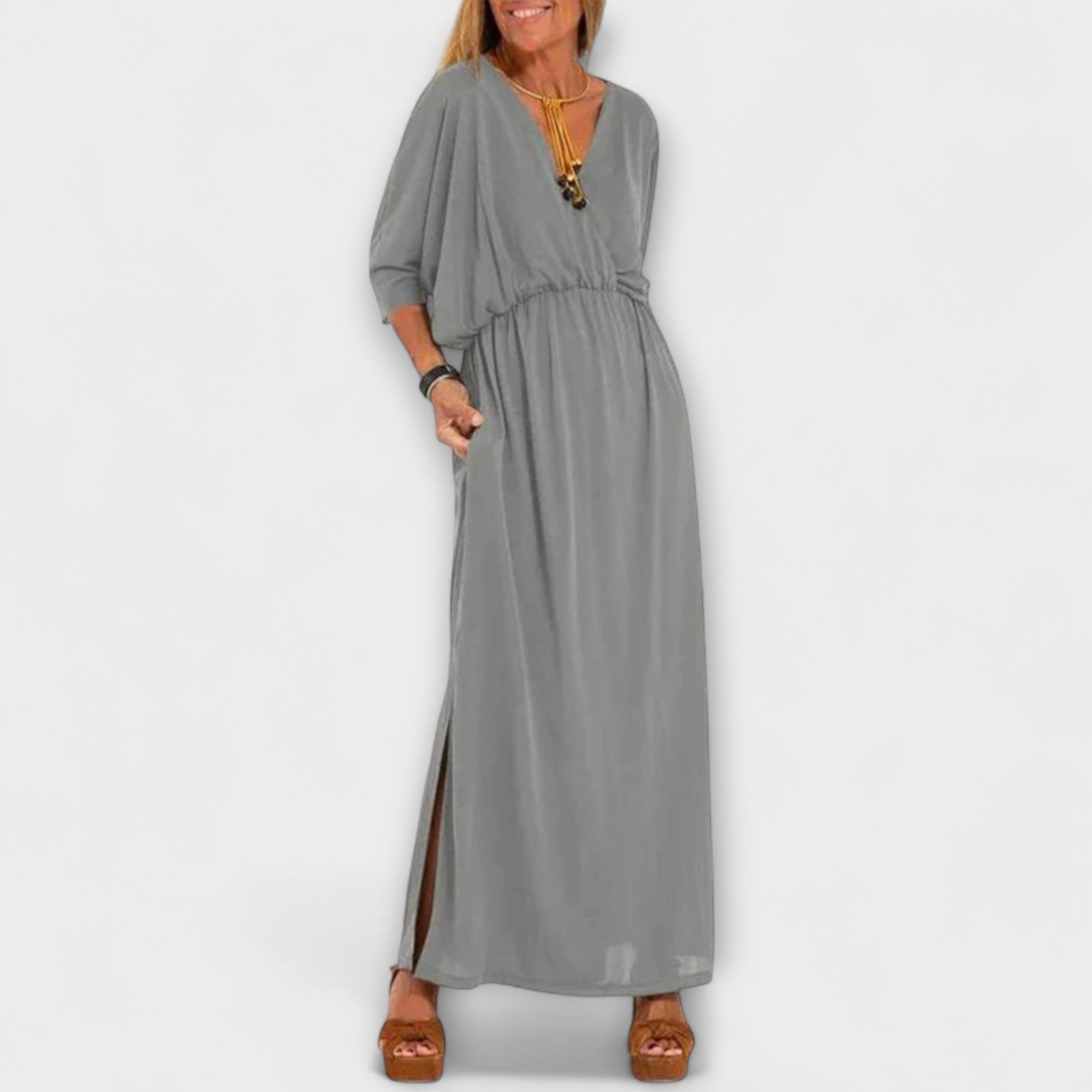 Lani - Retro Maxikleid