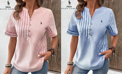 V-Ausschnitt Shirt für Frauen