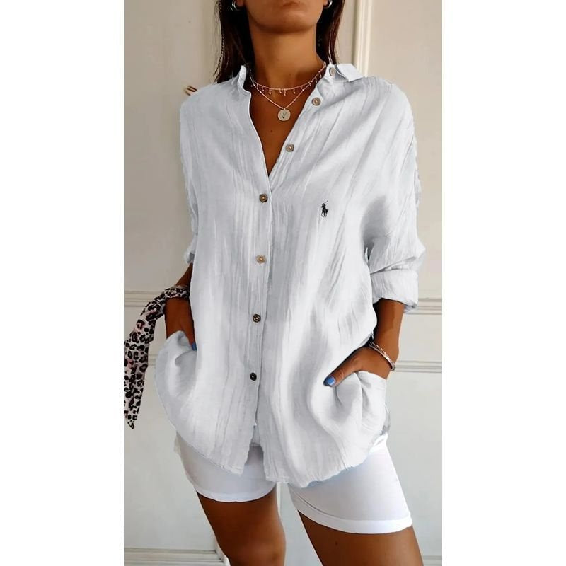 Ꮢalph Ꮮаᴜгеn - Klassische Bluse für Frauen