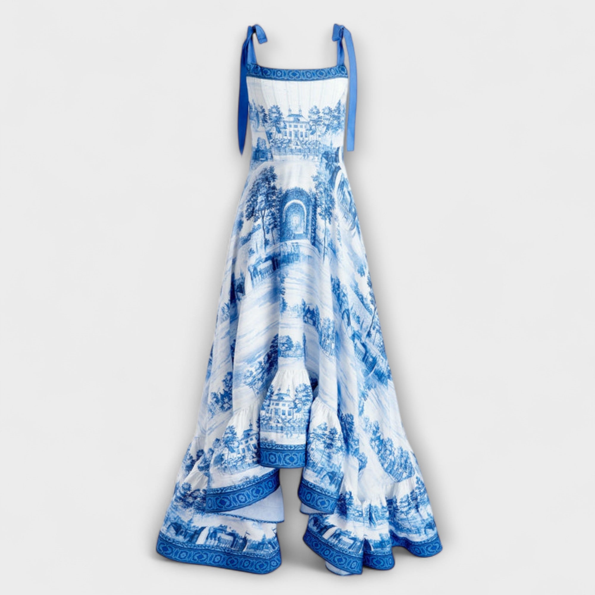 Lucia - Charmantes Floral-Maxi-Kleid