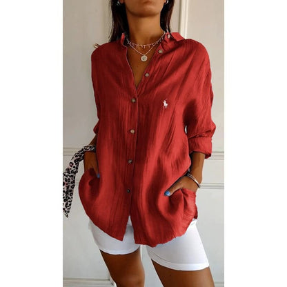 Ꮢalph Ꮮаᴜгеn - Klassische Bluse für Frauen