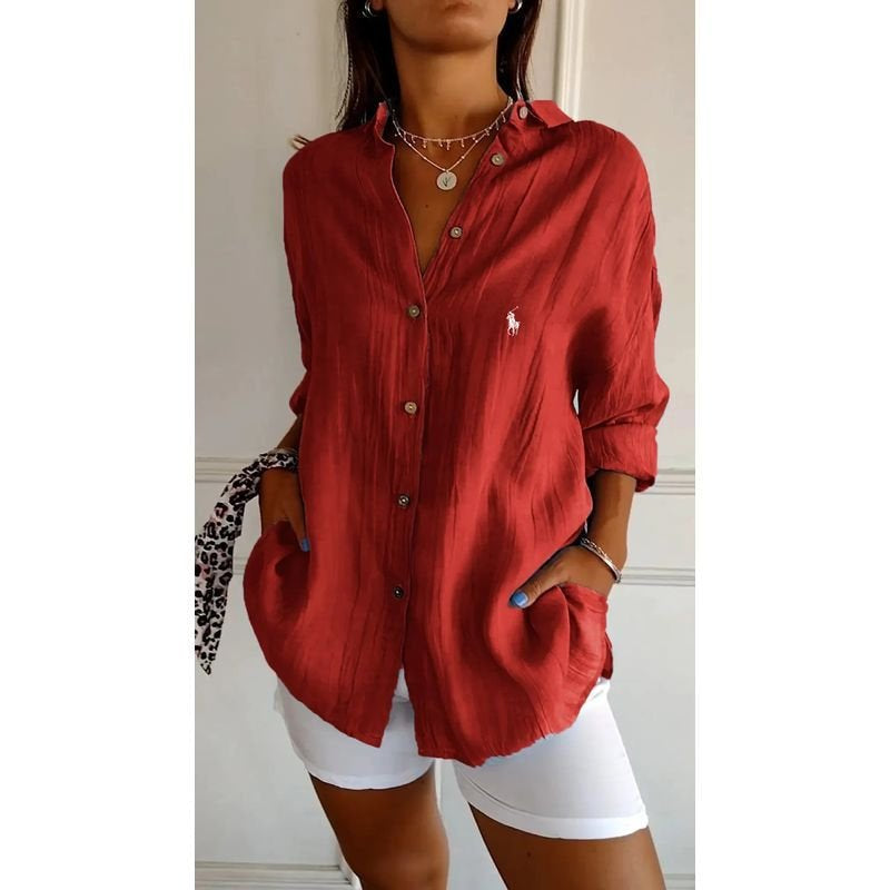 Ꮢalph Ꮮаᴜгеn - Klassische Bluse für Frauen