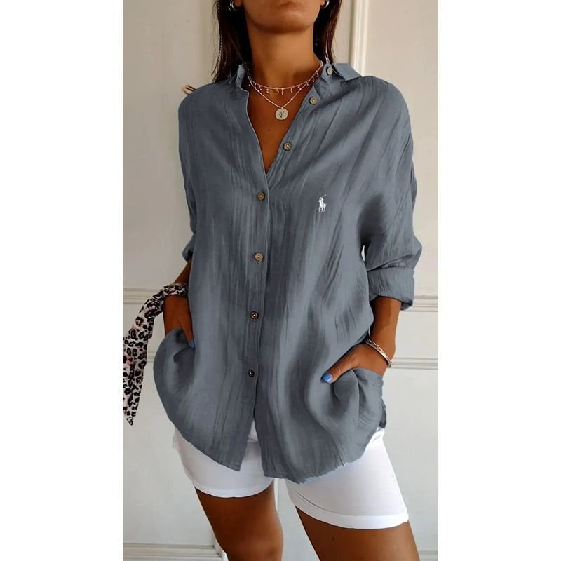 Ꮢalph Ꮮаᴜгеn - Klassische Bluse für Frauen