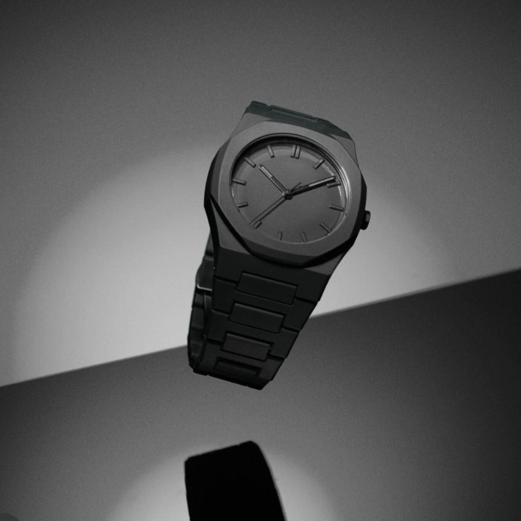 Minimalistische Uhr