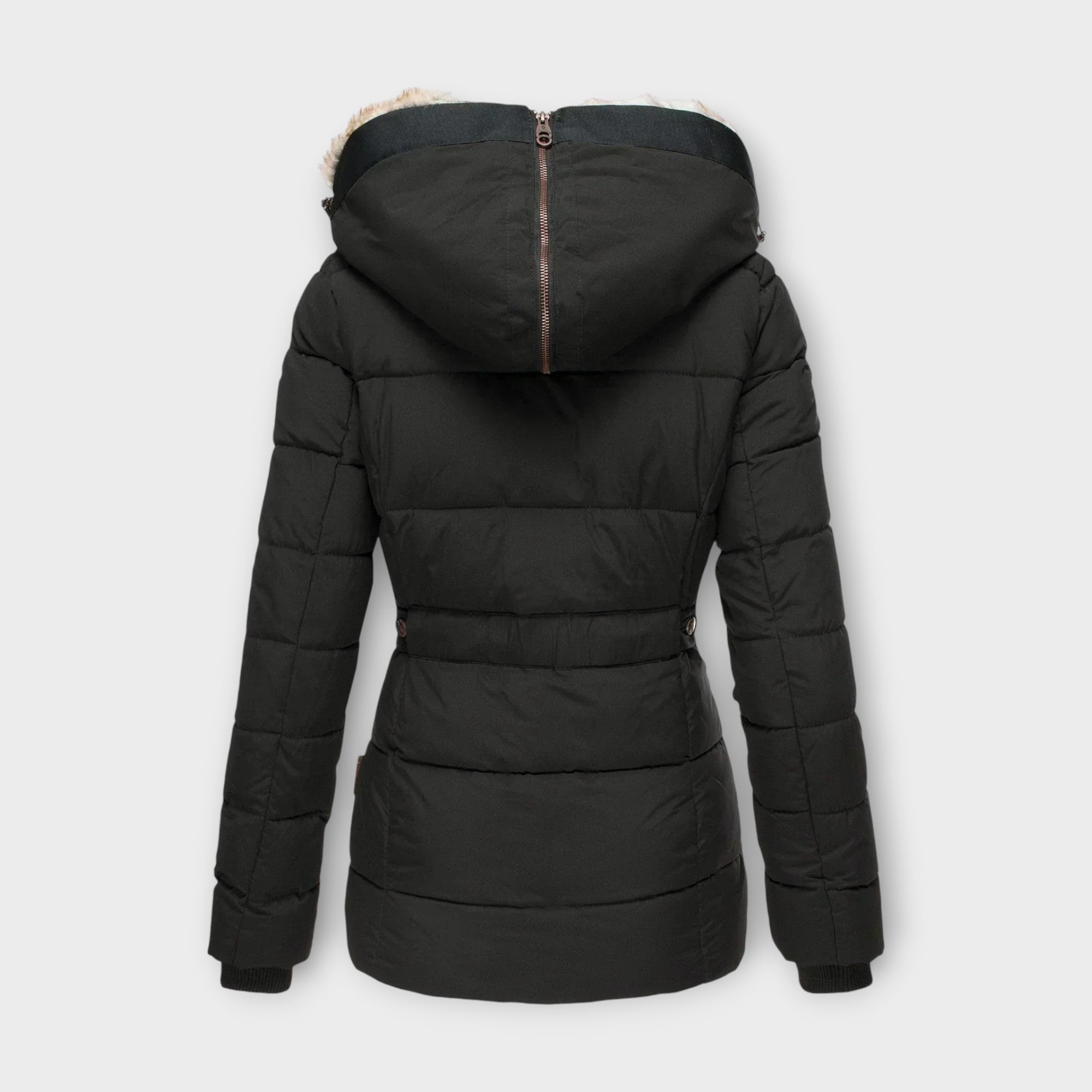 Emine - Gemütliche mit Fell gefütterte Jacke