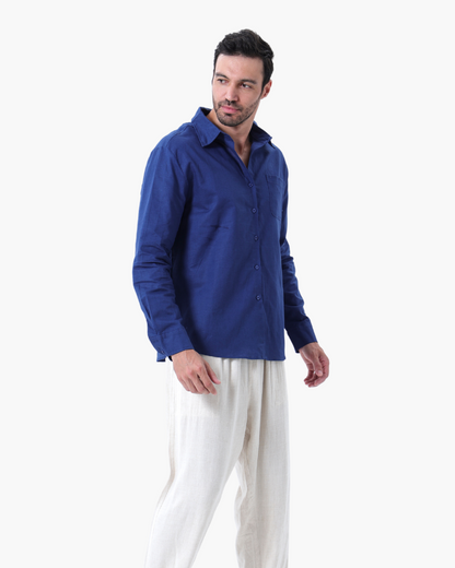 Altes Geld Leinen Kombi (Langarmshirt)