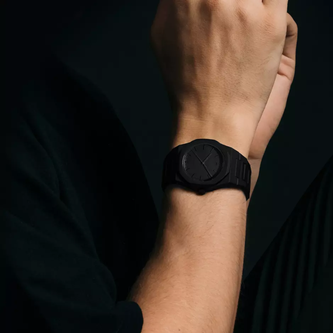 Minimalistische Uhr