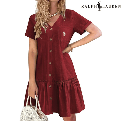 Ꮢalph Ꮮаᴜгеn – Sommerkleid mit Trägern