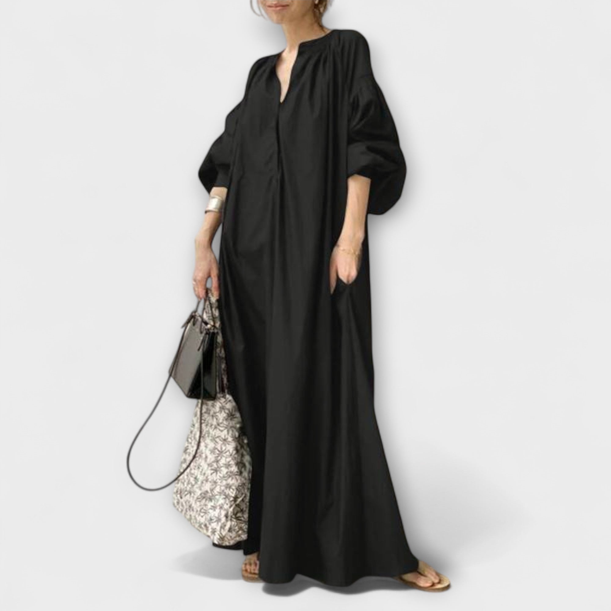 Gerhilde – Elegantes Midi-Kleid