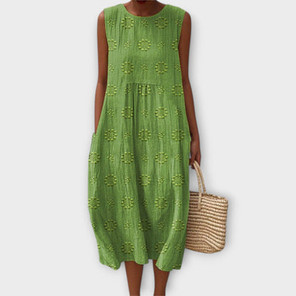 Ruth - Leichtes Baumwoll-Leinen-Kleid