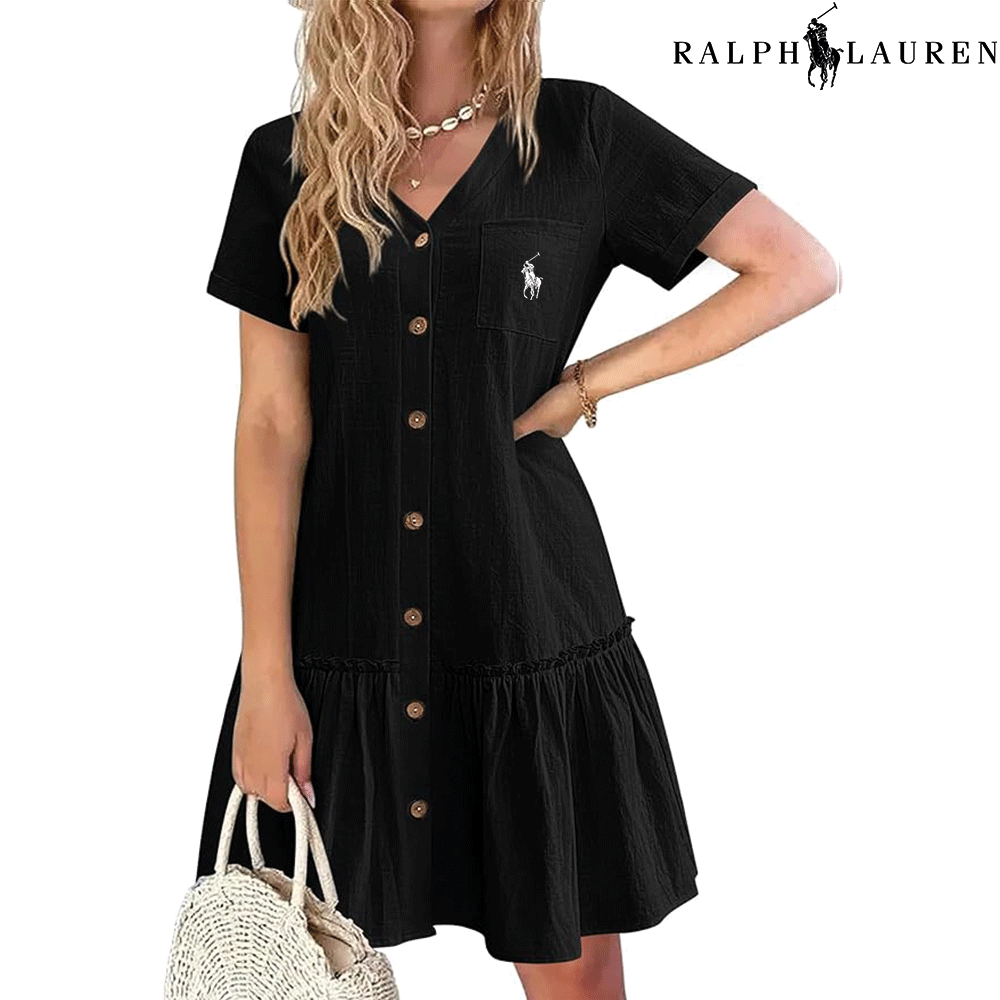 Ꮢalph Ꮮаᴜгеn – Sommerkleid mit Trägern