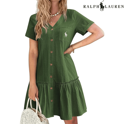 Ꮢalph Ꮮаᴜгеn – Sommerkleid mit Trägern
