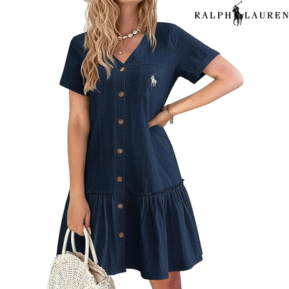 Ꮢalph Ꮮаᴜгеn – Sommerkleid mit Trägern