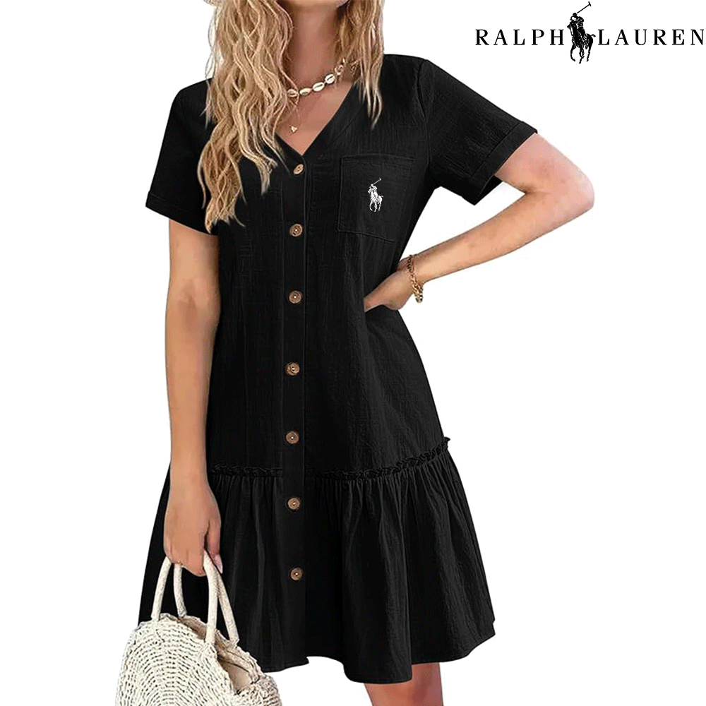 Ꮢalph Ꮮаᴜгеn – Sommerkleid mit Trägern