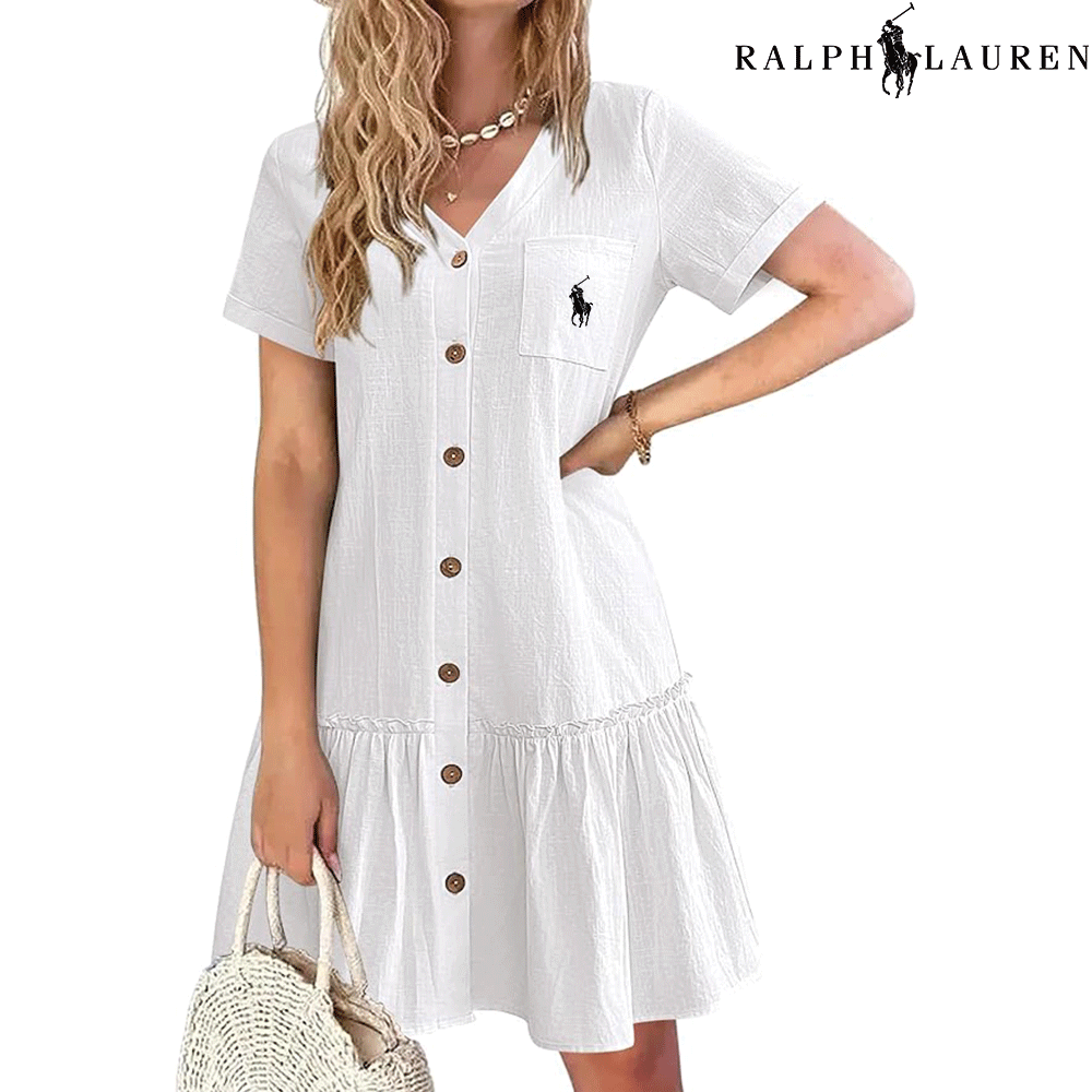 Ꮢalph Ꮮаᴜгеn – Sommerkleid mit Trägern