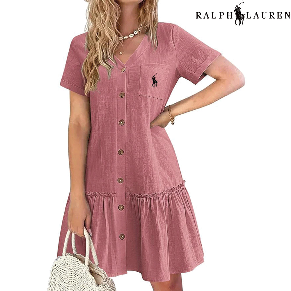 Ꮢalph Ꮮаᴜгеn – Sommerkleid mit Trägern