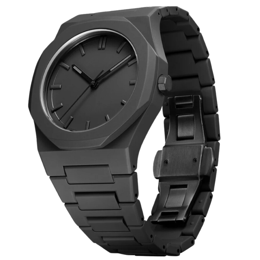 Minimalistische Uhr