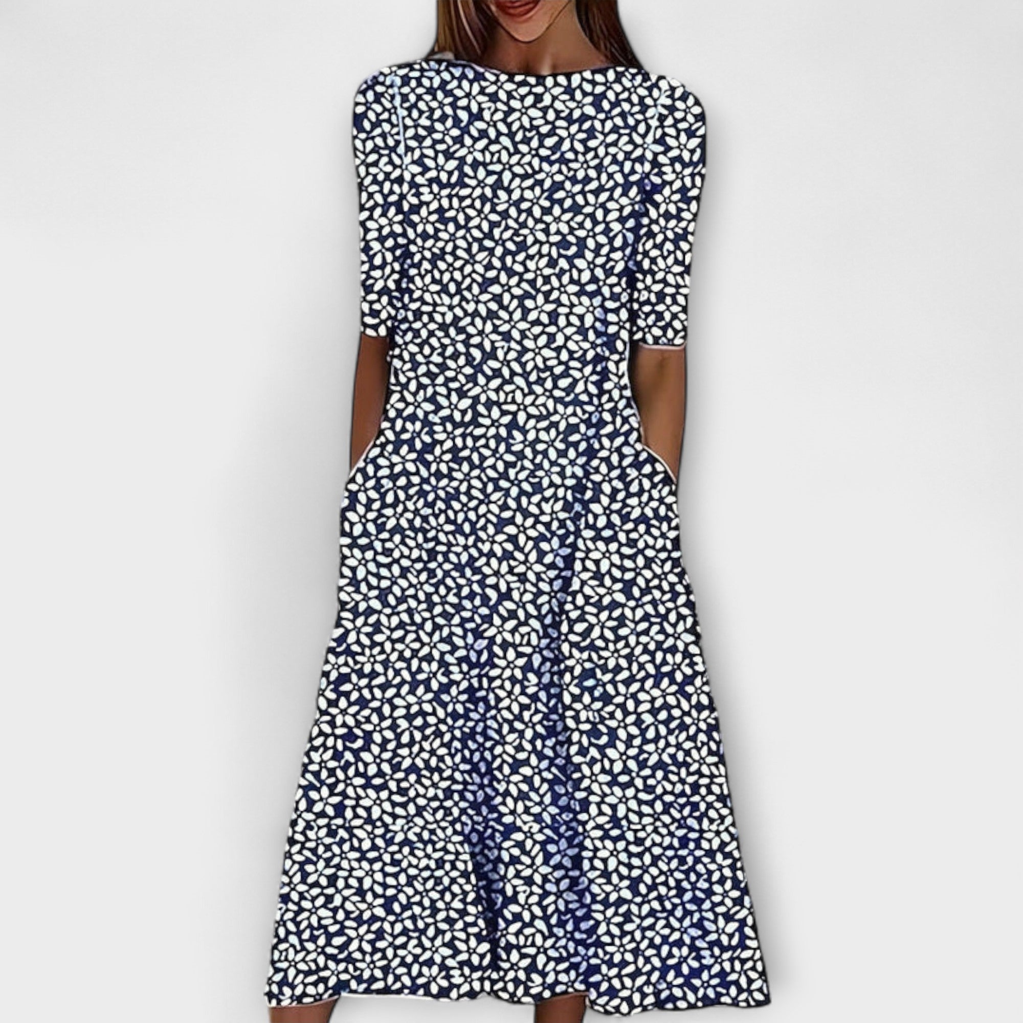Adelina - Blumen Kleid